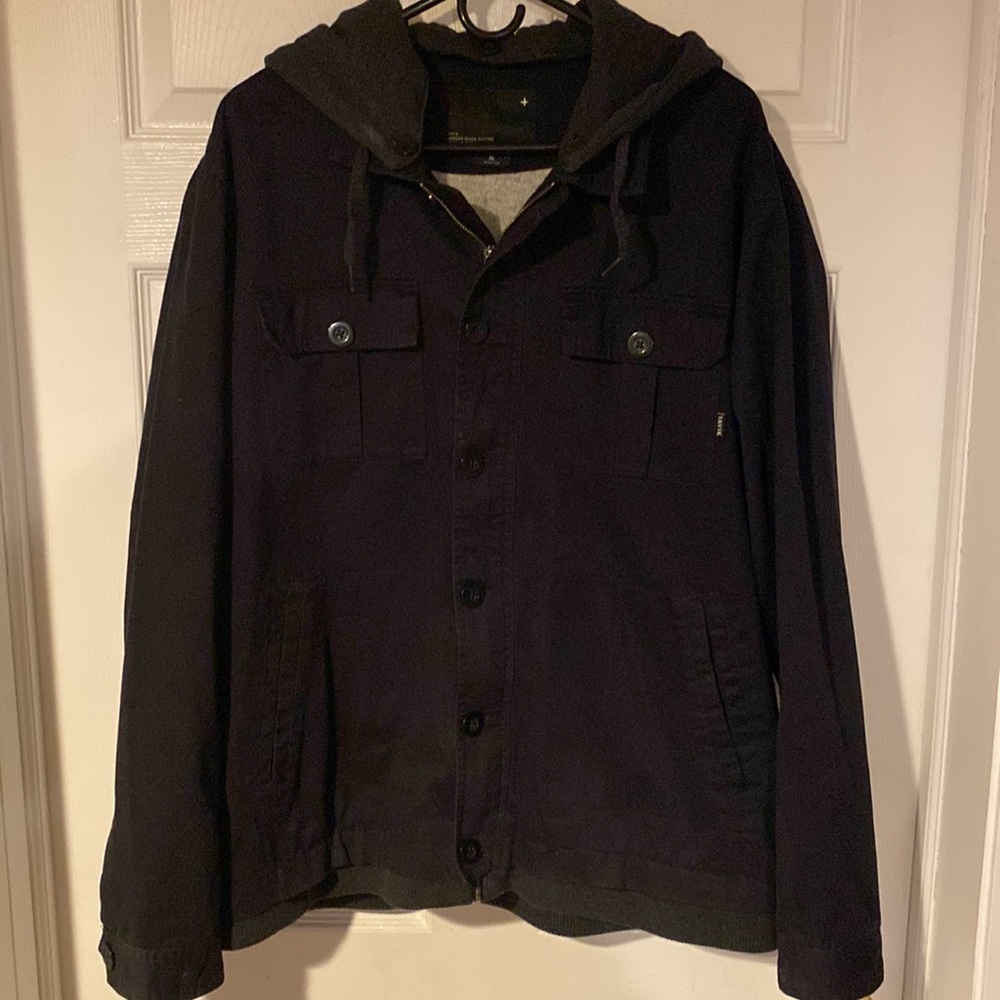 Black Military style Jacket